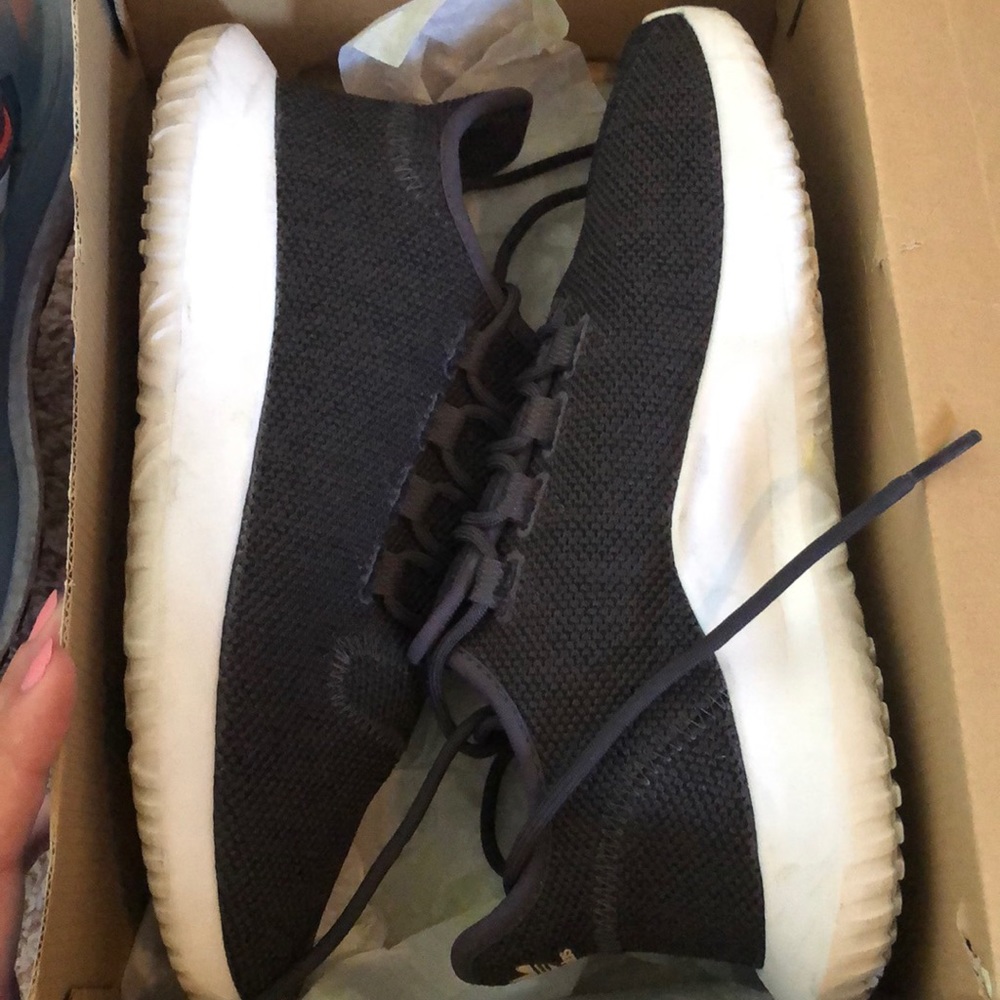 Adidas tubular tennis shoes